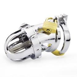 titanium alloy male chastity device