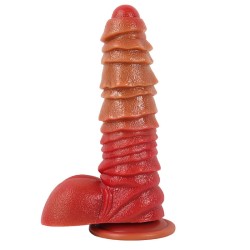 dragon ribbed texture dildo