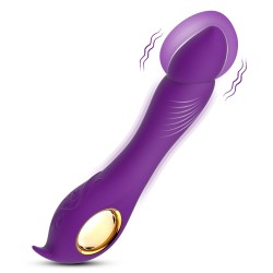 inflatable strong shock wand vibrator