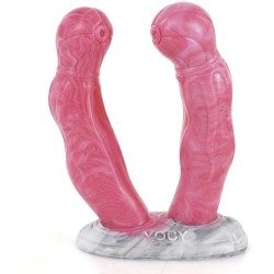 animal kont silicone double ended dildo 05