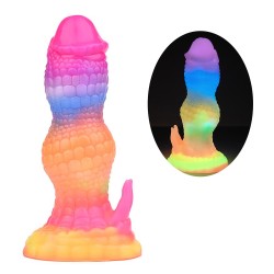 luminous silicone dildo 24