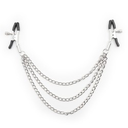 three chain nipple clamp