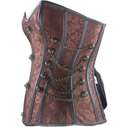 sexy retro steampunk overbust bustiers lingerie