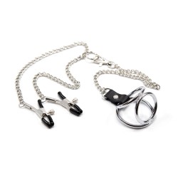 nipple clamps with cock ring